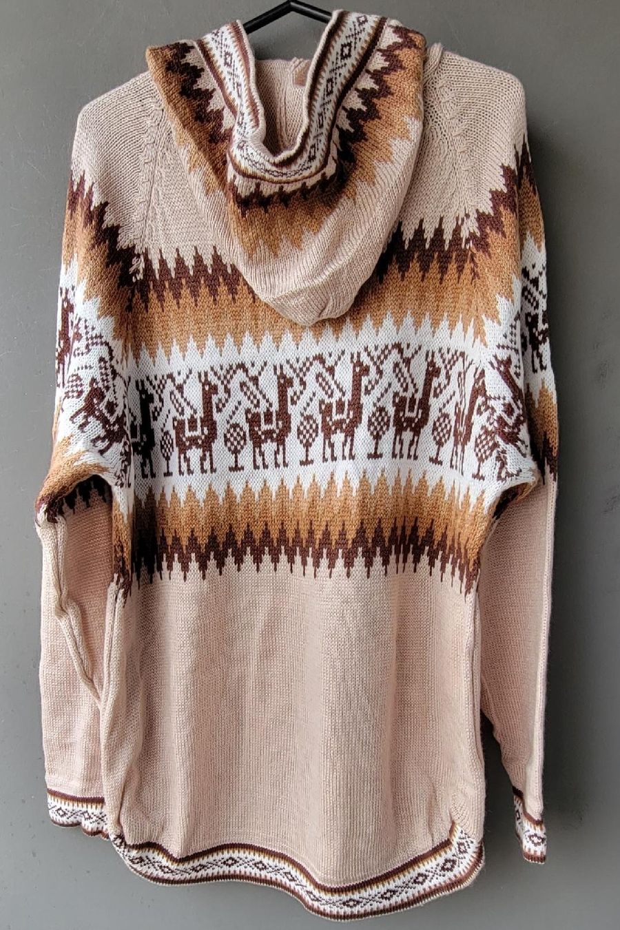 Maglioni & Felpe: wunderschöner Alpaka Pullover Gr.L, Farbe Beige, NEU!! – Nuovo (secondo la descrizione) da Lima- Peru venduto da Alpaka-Haus 1
