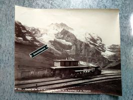 Wengeneralpbahn - Station Scheidegg - Bromsilber Grossfoto