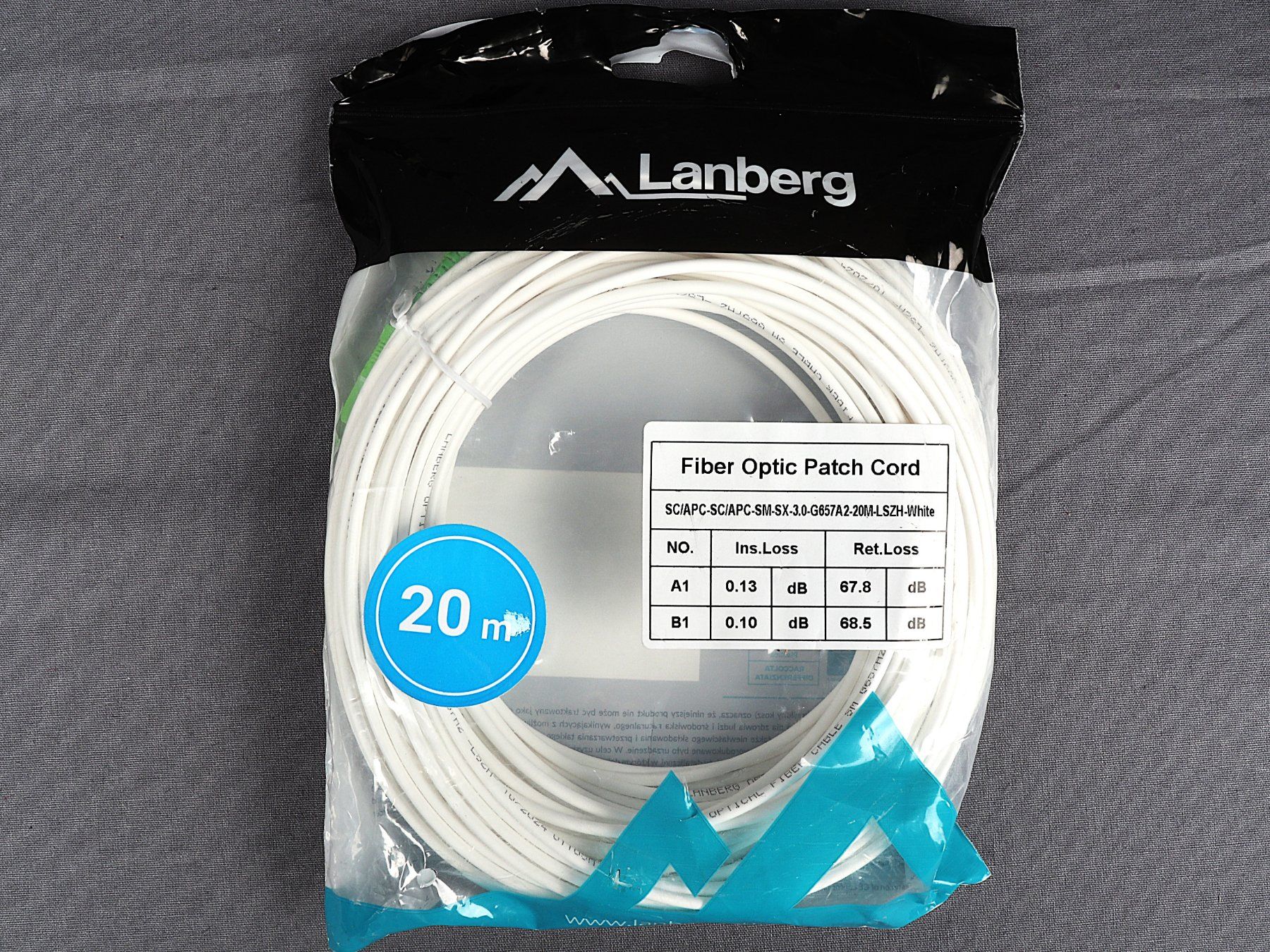 Câbles: Lanberg Fiber Optic Patch Cord – Neuf (Voir description) à Steinen par Restwert_Steinen 1