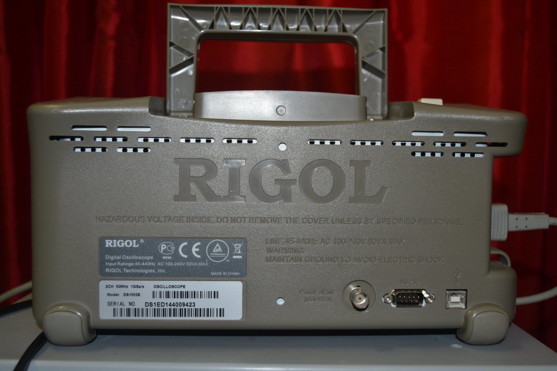 Messen: Rigol 1052E  50 MHz / 1 GSa/s – Gebraucht aus Wil SG von fanofrio 3