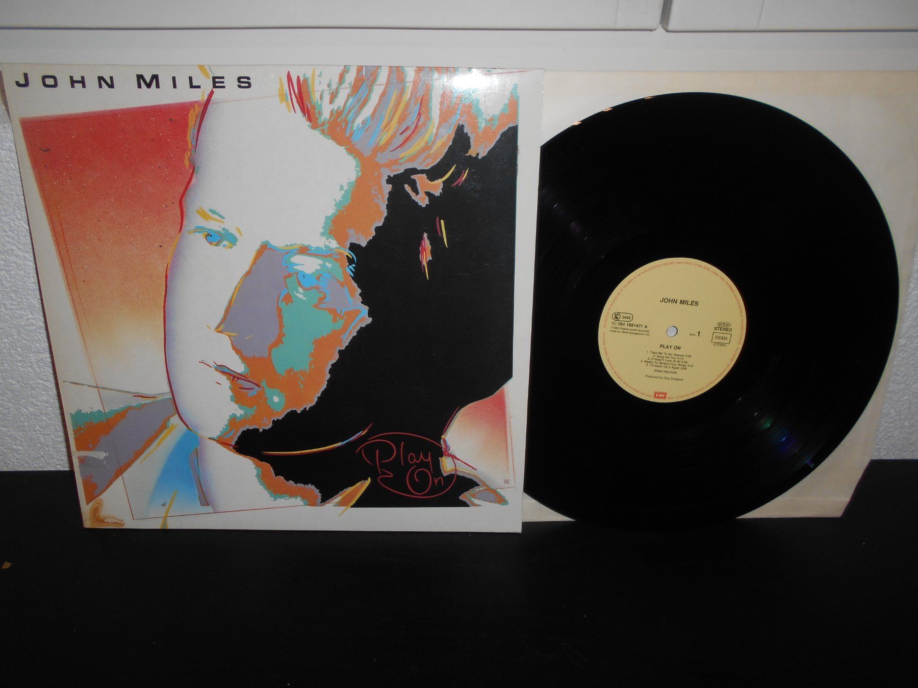 Schallplatten: John Miles – Play On / 1983 – Gebraucht aus Aarberg von witchhunter01