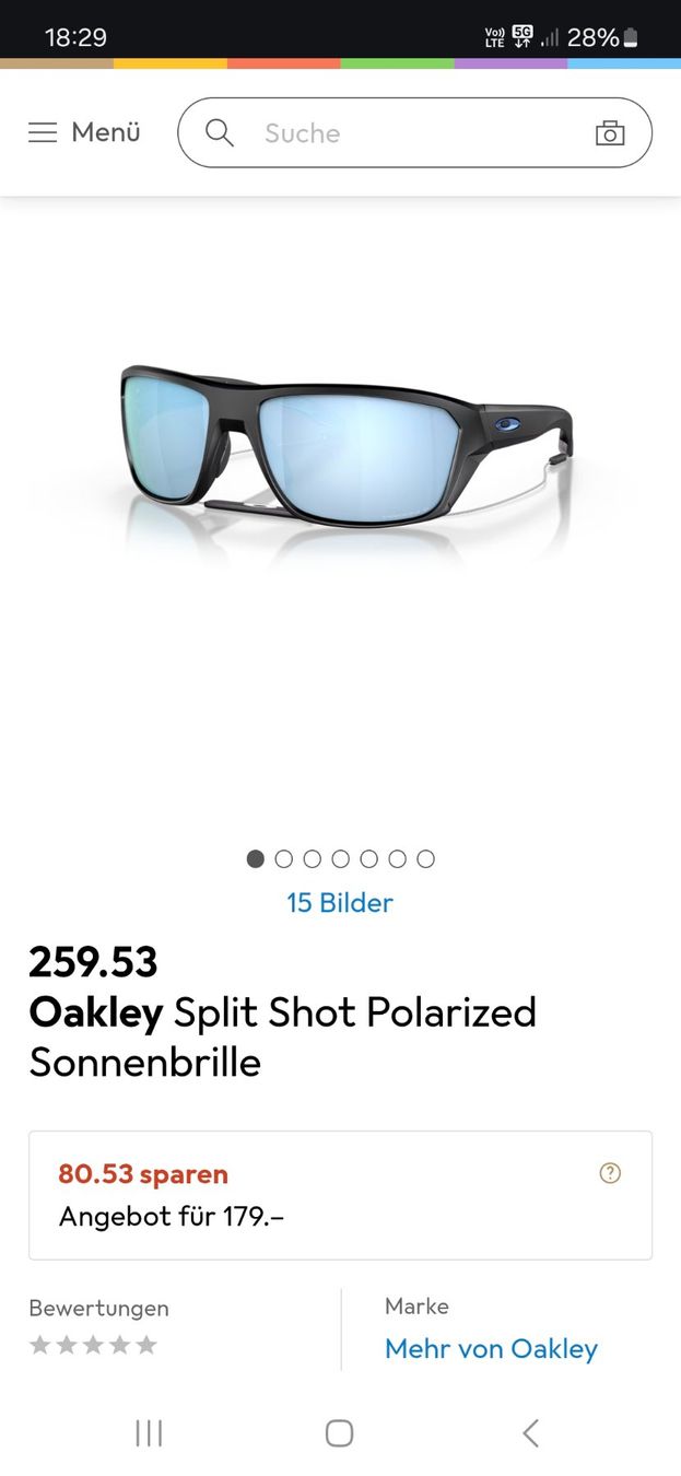 Oakley Occhiali & Lenti: Oakley spilshot – Usato da Pieterlen venduto da Rockshox 1