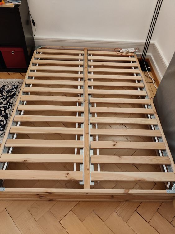 ESPEVÄR Bed frame with slatted frame, 140x200 cm (Usato) a Zürich