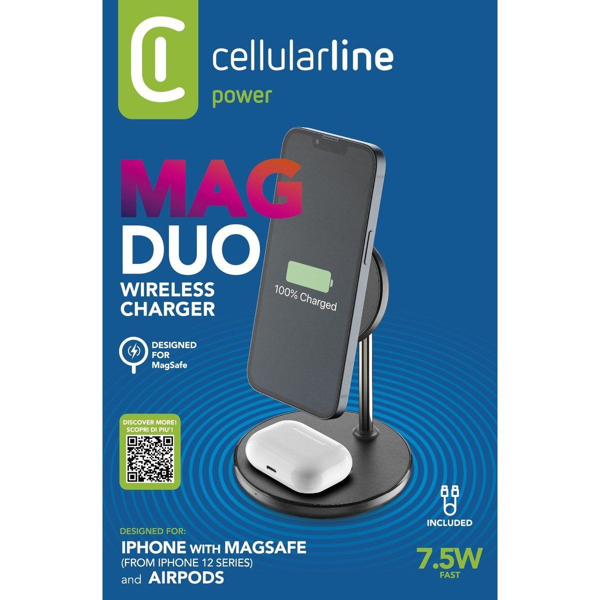 Ladegeräte: Chargeur 2in1 Cellularline - achetez 1 recevez 3 – Neu und originalverpackt aus Aigle von GlobalTrading 1