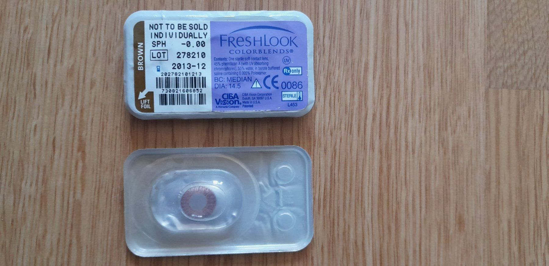 Make-up: FreshLook Colorblends Braun -0.00 Dioptrien – Neu (gemäss Beschreibung) aus Horgen von Amanda30