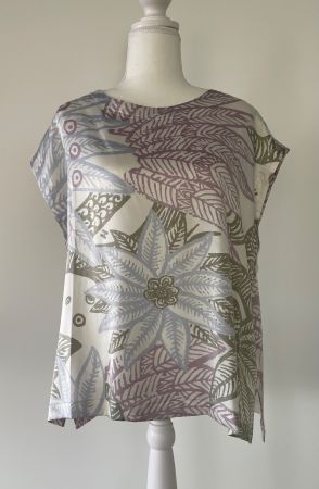 Hemisphere Seidentop, Bluse Gr. L Sommerlich leicht