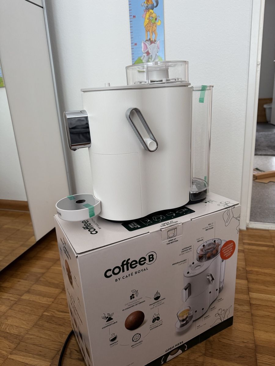 Coffee B Kaffeemaschinen & Espressomaschinen: CoffeeB Globe Kaffeemaschine - Das Kapsellose System! – Neu und originalverpackt aus Aesch BL von Bet91 2