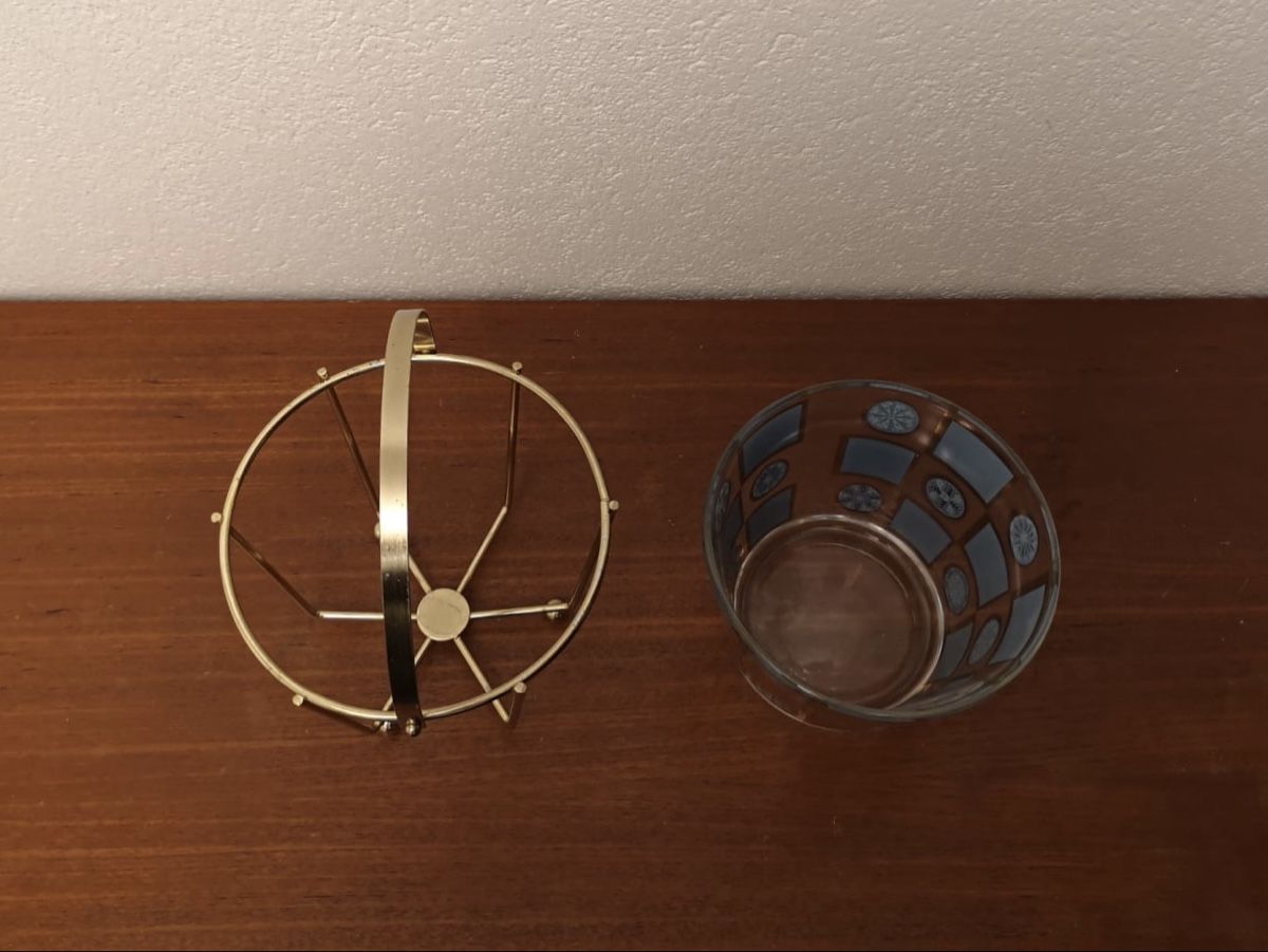 Altro: Vintage Glas Eiswürfelbehälter mid century Design Eisgefäss – Usato da Zürich venduto da Vintagewiesel 3