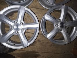4 jantes alu en16p 5x112 vw ausi skoda etc... tre bonne etat