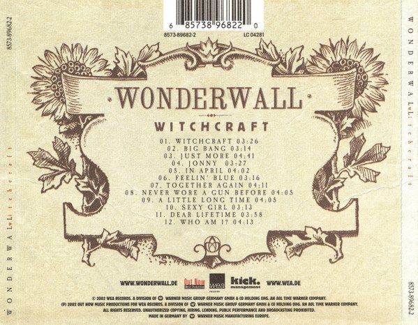 CD: Wanderwall - Witchcraft - include "Just More", "Who Am I" – Usato da Unterbch venduto da uqliv 1
