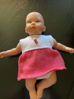 Puppenkleid mit Unterhösli, Gr. 30/32 cm, L Baby Born. u. a.