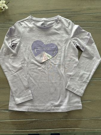 Alive! Shirt, Gr. 134,Langarm, Baumwolle, Top Zustand!💜💜