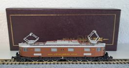 BLS Fulgurex Ae 6/8 206 Messing Modell Analog Spur N OVP