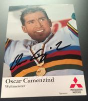 Oscar Camenzind Schweiz original signierte Karte