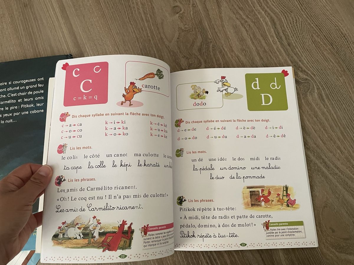 Libri: Les P'tites Poules : Méthode de Lecture Syllabique 3H CP – Usato da Sierre venduto da Ruyfigas 7