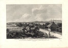 Murten Originalkupferstich 1780