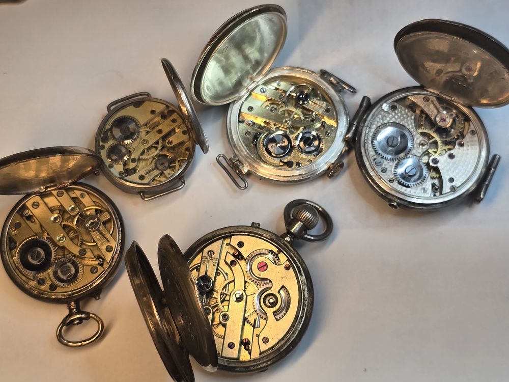 Lot De Montres à Restaurer / Pour Pièces - Occasion Très Bon état, Idéal Pour Horlogers Amateurs