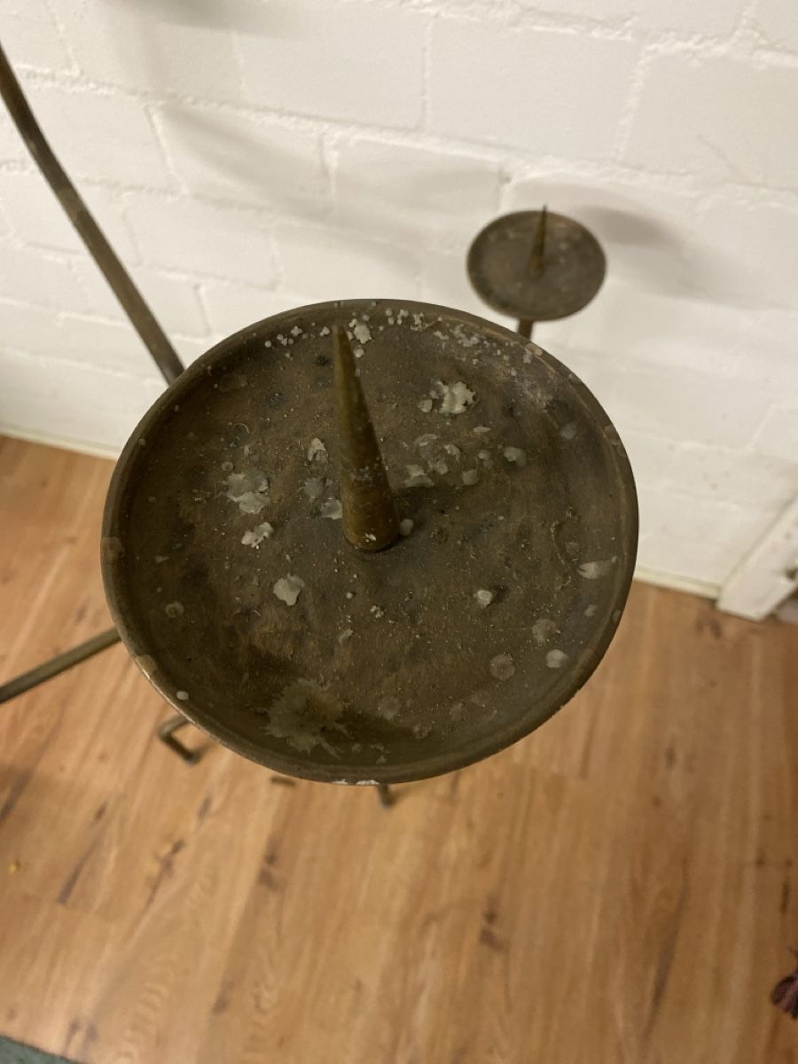 Portacandele: Vintage Kirchen Kerzenständer, Messing, 4-armig,  Design – Usato da sursee venduto da trilli-tralli 7