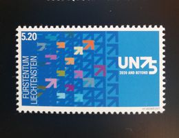 Liechtenstein 75 Jahre GV Vereinte Nationen, 2021,postfrisch