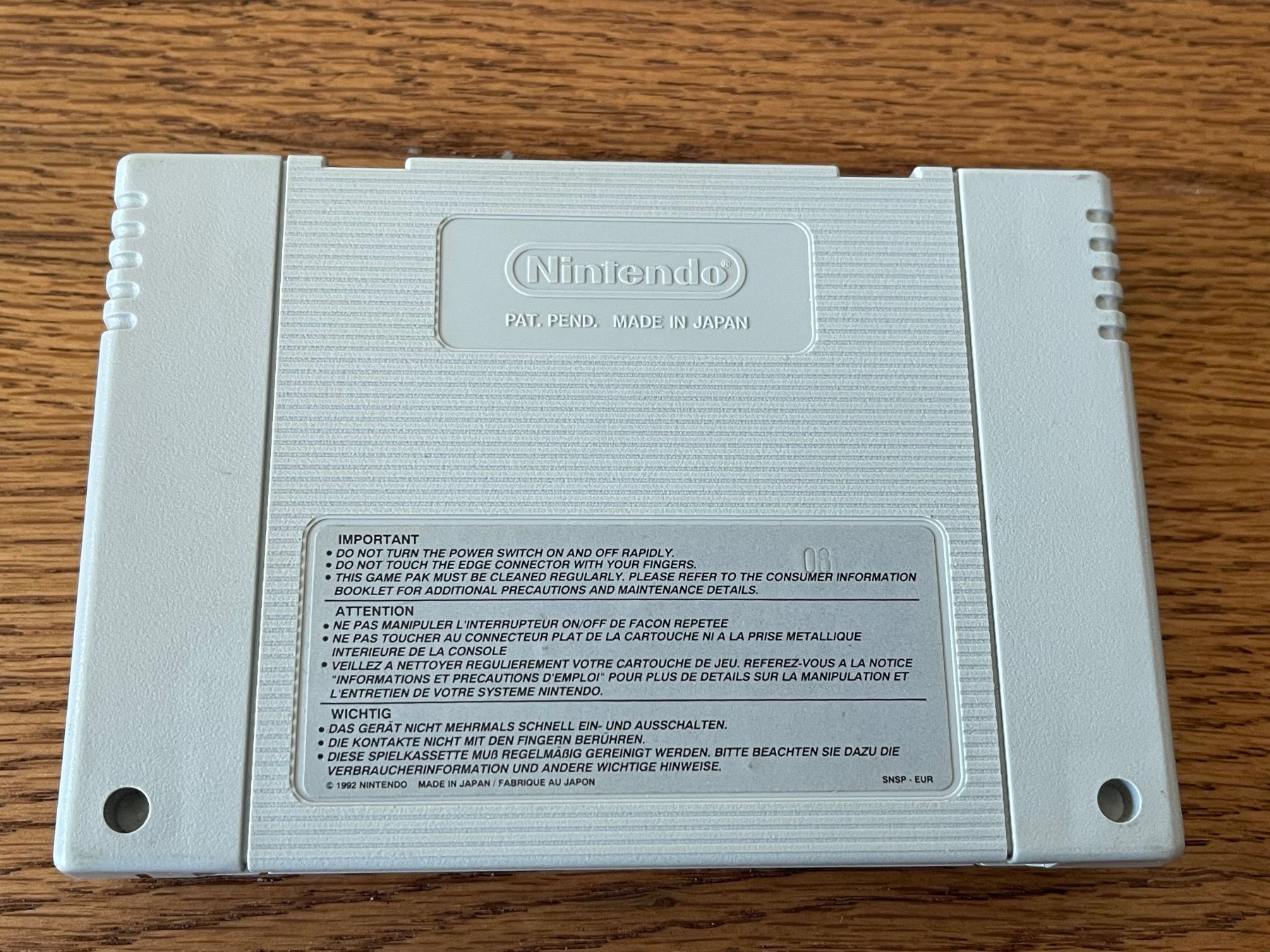 Nintendo Giochi: Snes Modul - Street Fighter Alpha 2 - Top – Usato da Zuerich venduto da Dorsi 1