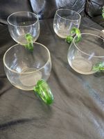 Uranglas Tassen (Griff aus Uranglas)
