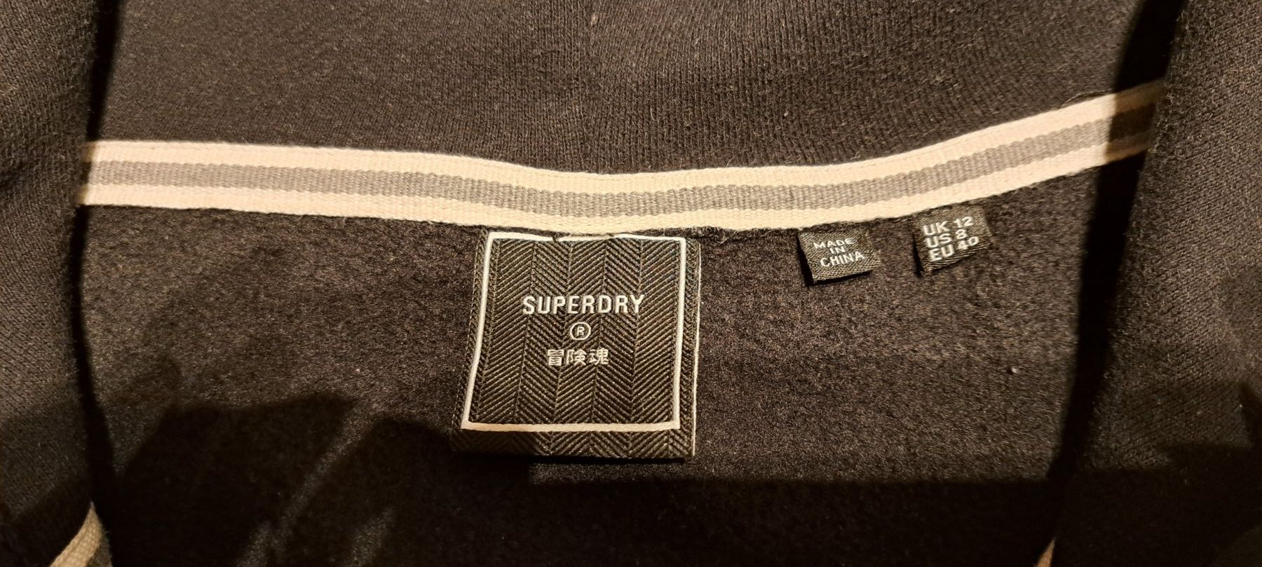 Superdry Giacche: Superdry Baumwoll Sweatjacke Gr. 40 – Usato da Rothenburg venduto da mitri 2