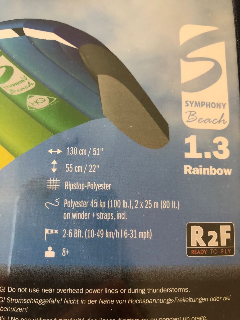 Aquilone: Lenkdrachen Flugdrachen Kite – Usato da Zug venduto da jim_floyd 1