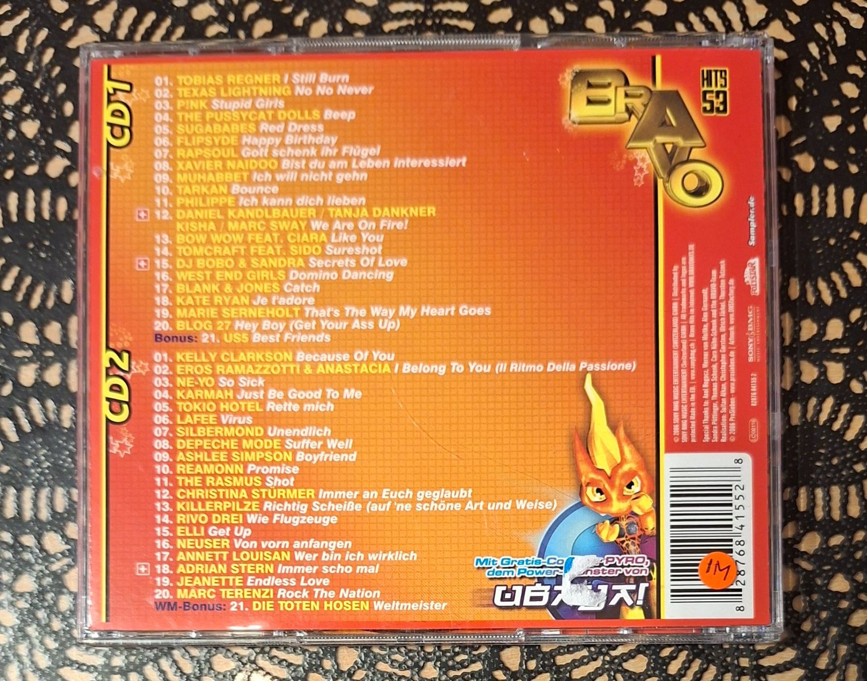 CD: Bravo Hits 53, Doppel CD, 2006, Hit Compilation, Sampler – Usato da Amriswil venduto da Celini3 1