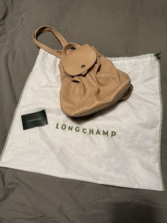 Longchamp Lederrucksack beige  Vintage  Top Zustand