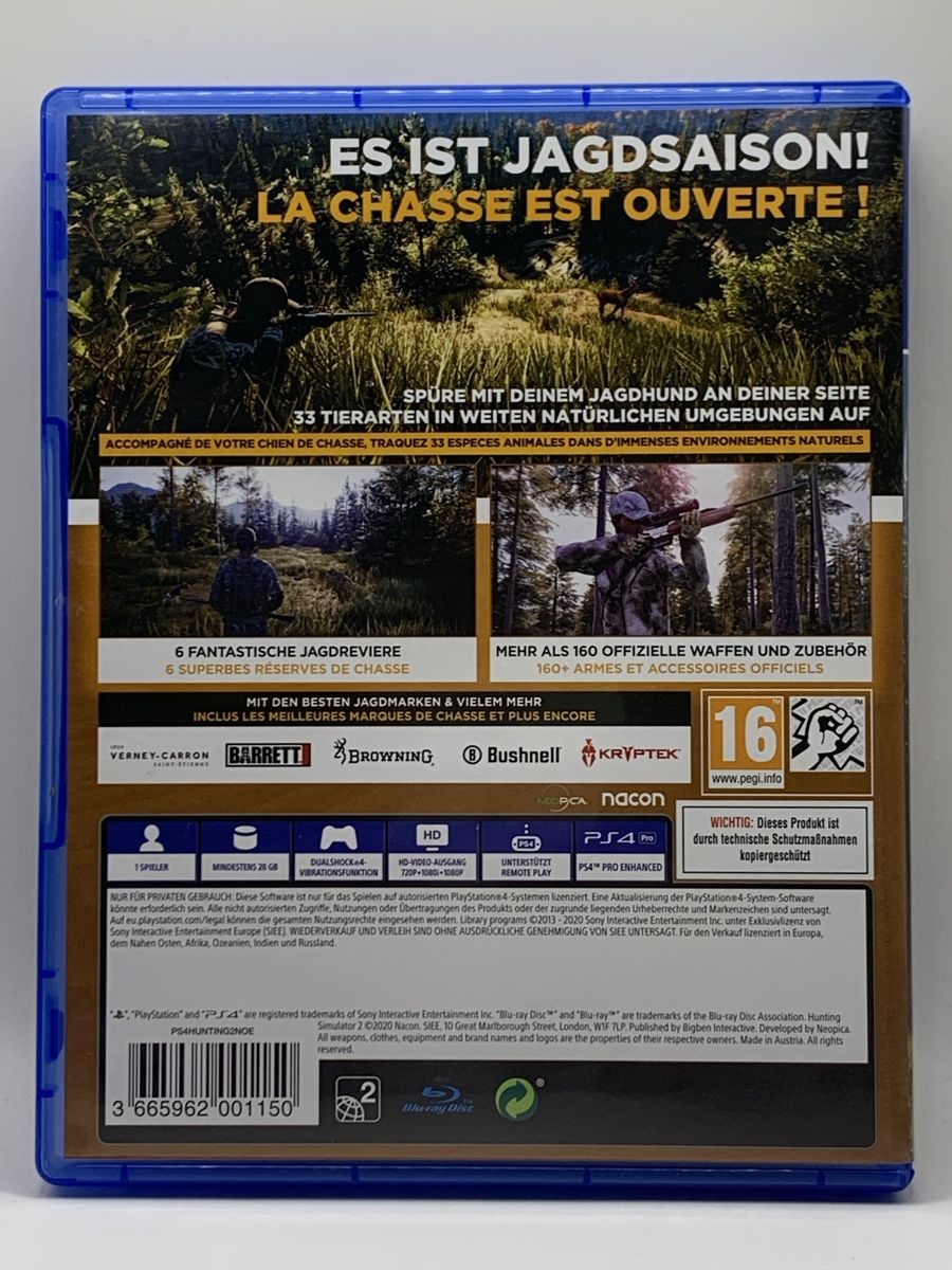 Sony Jeux: Hunting Simulator 2 - PS4 – D'occasion à Ostermundigen par RG-Collector 1
