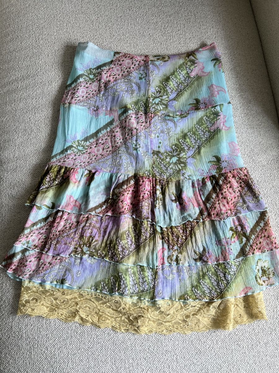 Röcke: Vintage skirt 100% Silk – Gebraucht aus Zürich von dor_9l9g