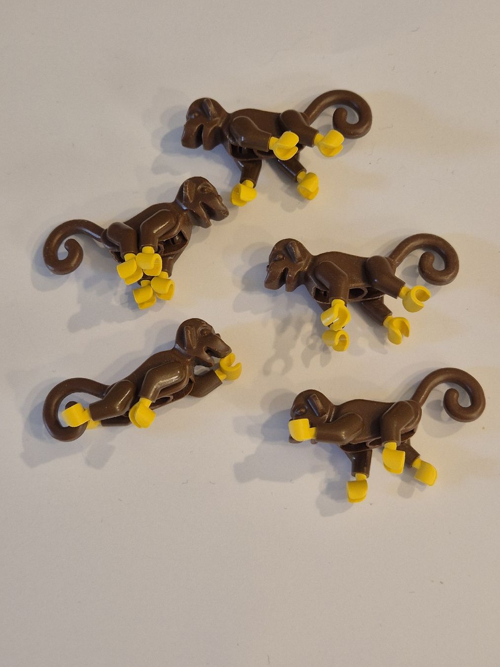 Lego Statuette: 5 Lego Affen – Usato da Russikon venduto da RemosBausteine