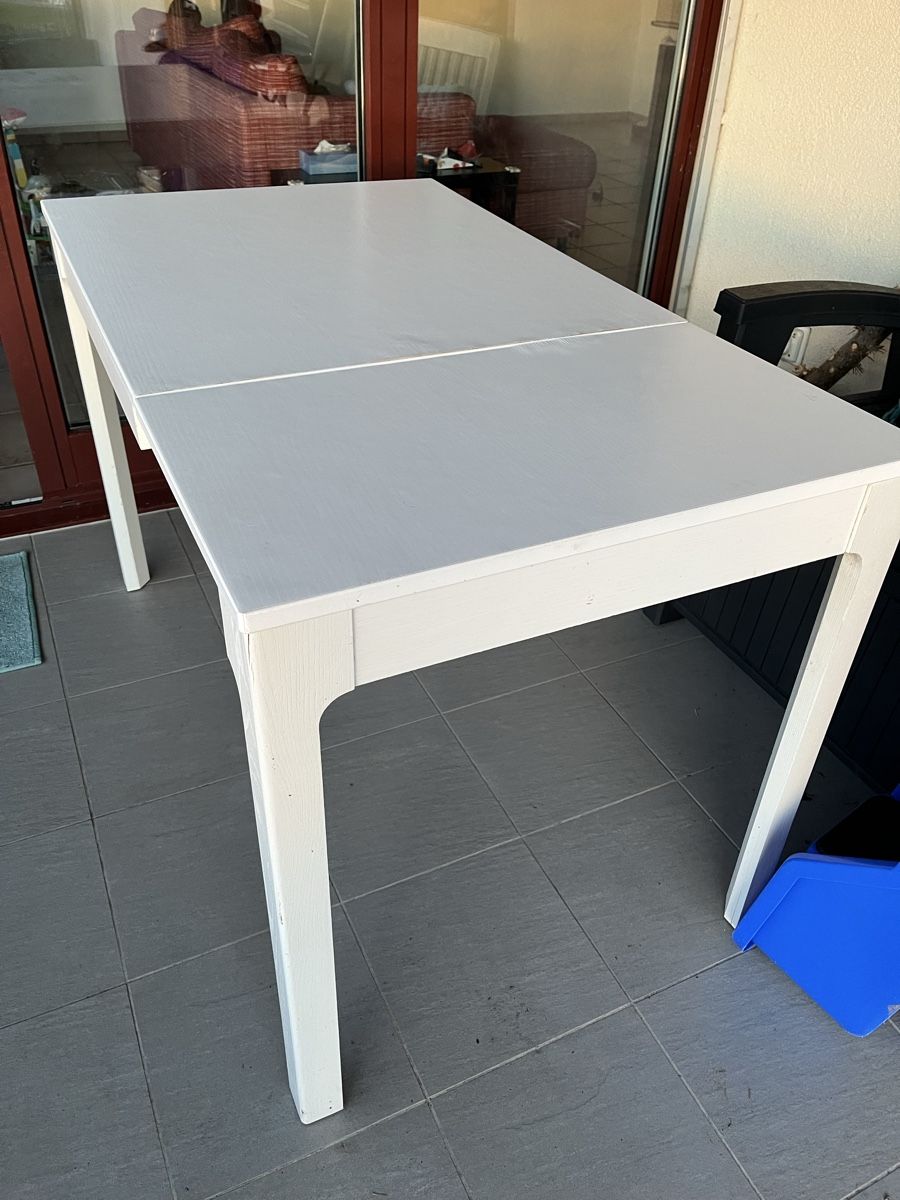 Tavoli: White IKEA EKEDALEN Extendable Table - 120/180cm - Great Con – Usato da Cham venduto da yin_95xl