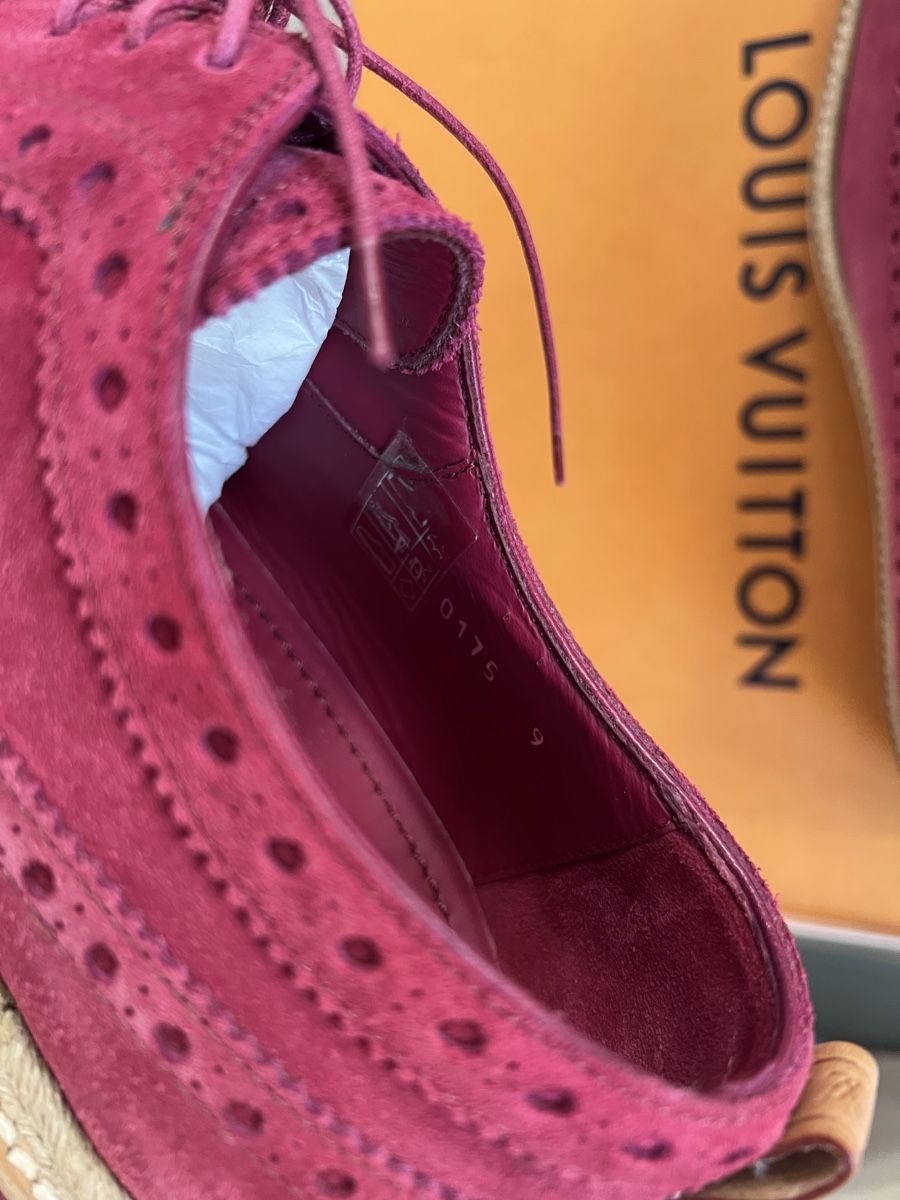 Louis Vuitton Herrenschuhe: Louis Vuitton Derby Burgundy loafers – Neu (gemäss Beschreibung) aus Lausanne von ann_8gv7 4
