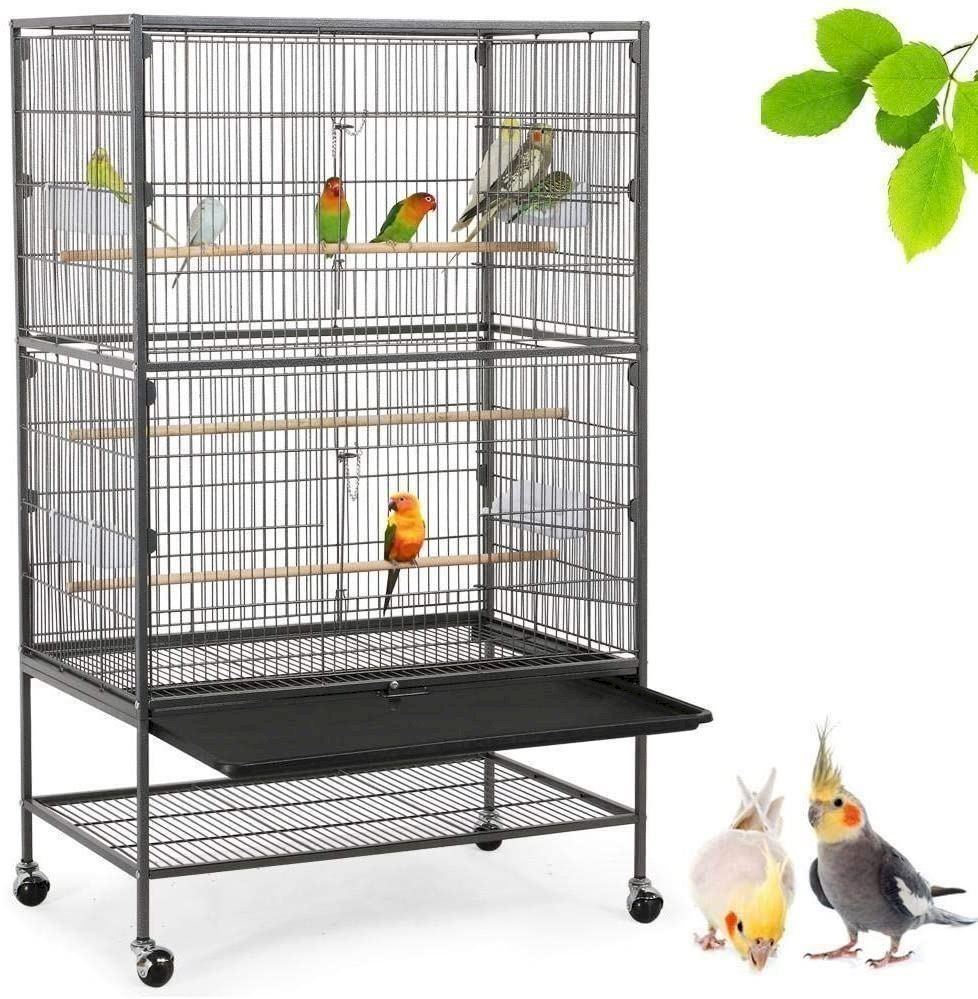 Käfige, Transport & Sicherheit: Vogelvoliere großer mit Rollen 131cm – Neu und originalverpackt aus Bottighofen von zaap