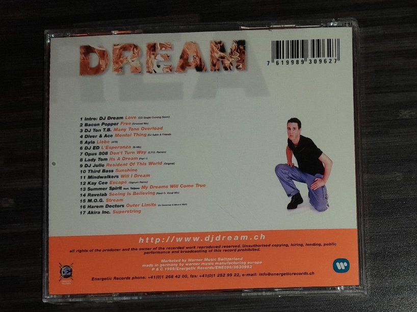 CD: DJ Dream - 1 - Trance - 1998 - CD – Usato da Steffisburg venduto da FutureOne 1