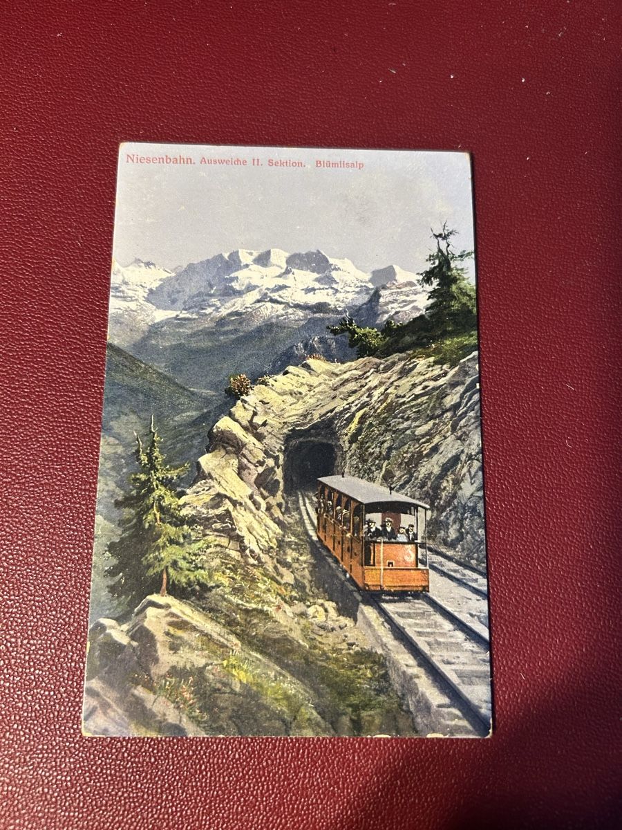 Cartoline postali: Niesenbahn 1911 – Usato da Breganzona venduto da Milesbo