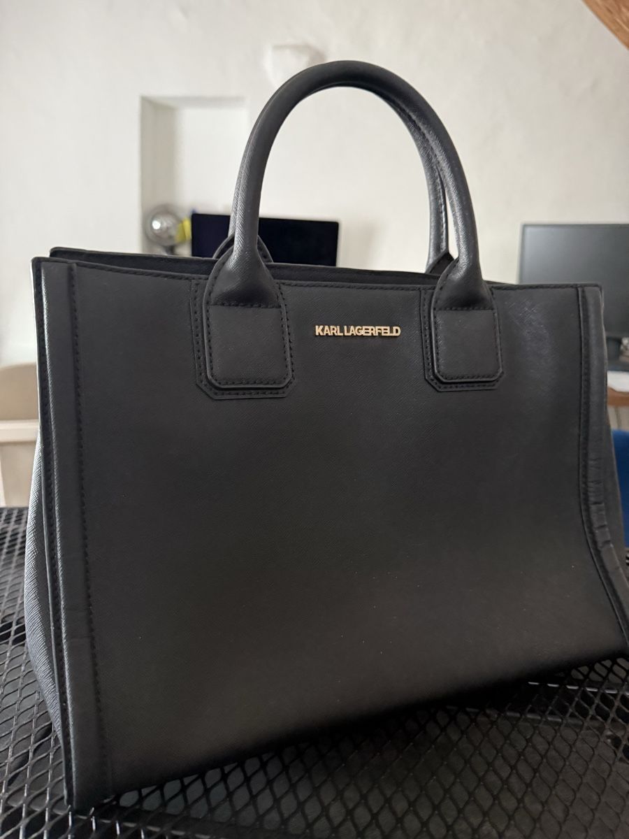 Karl Lagerfeld Borse da donna: Karl Lagerfeld Saffiano tote – Usato da Echichens venduto da Lorevitto 1