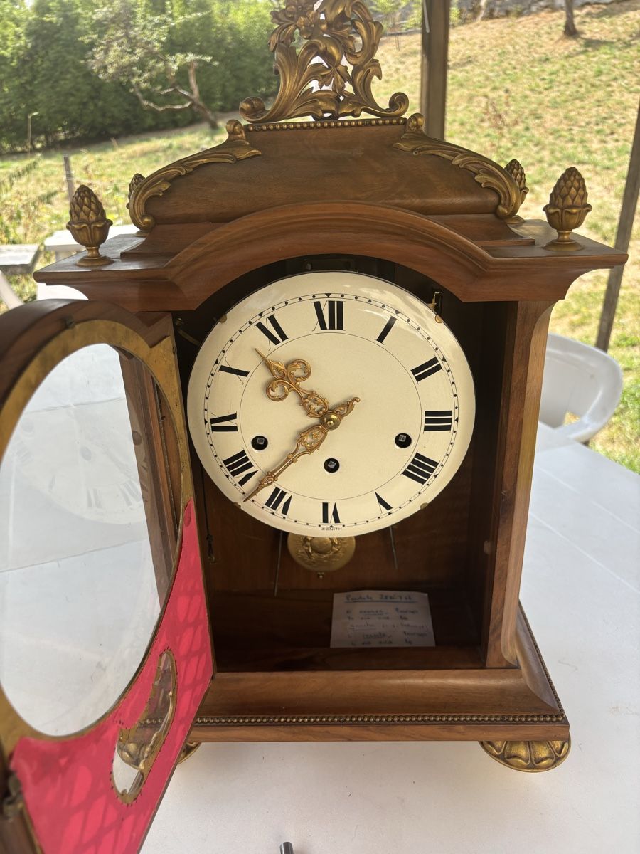 Zenith Orologi da terra & Orologi da parete: Pendule de cheminée ancienne ZENITH - Fin XIXe / Début XXe - – Usato da Buttes venduto da ButtA15 8