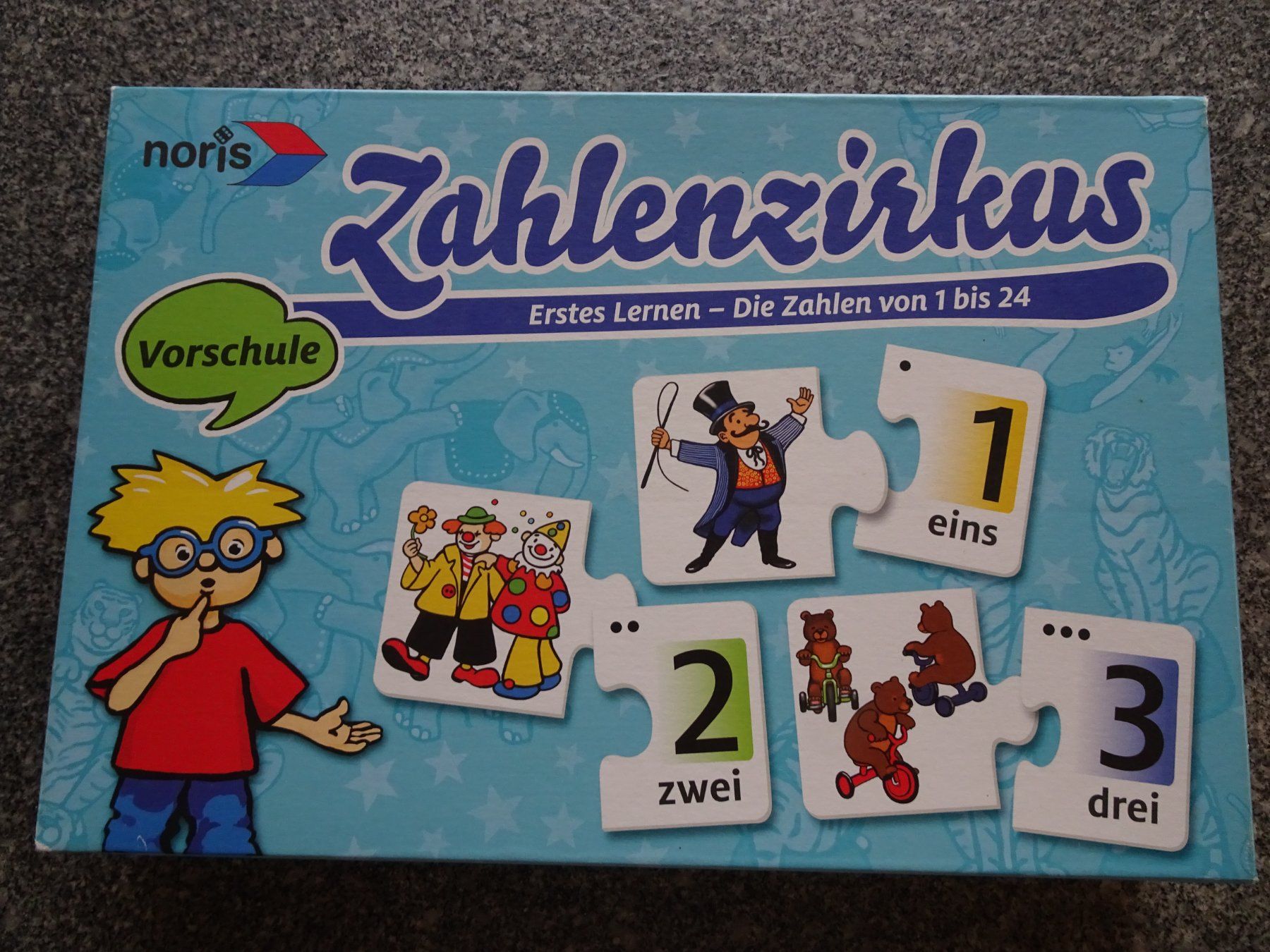 Spiele: Noris Zahlenzirkus ab 5 Jahren – Gebraucht aus Langenbruck von nemokalo