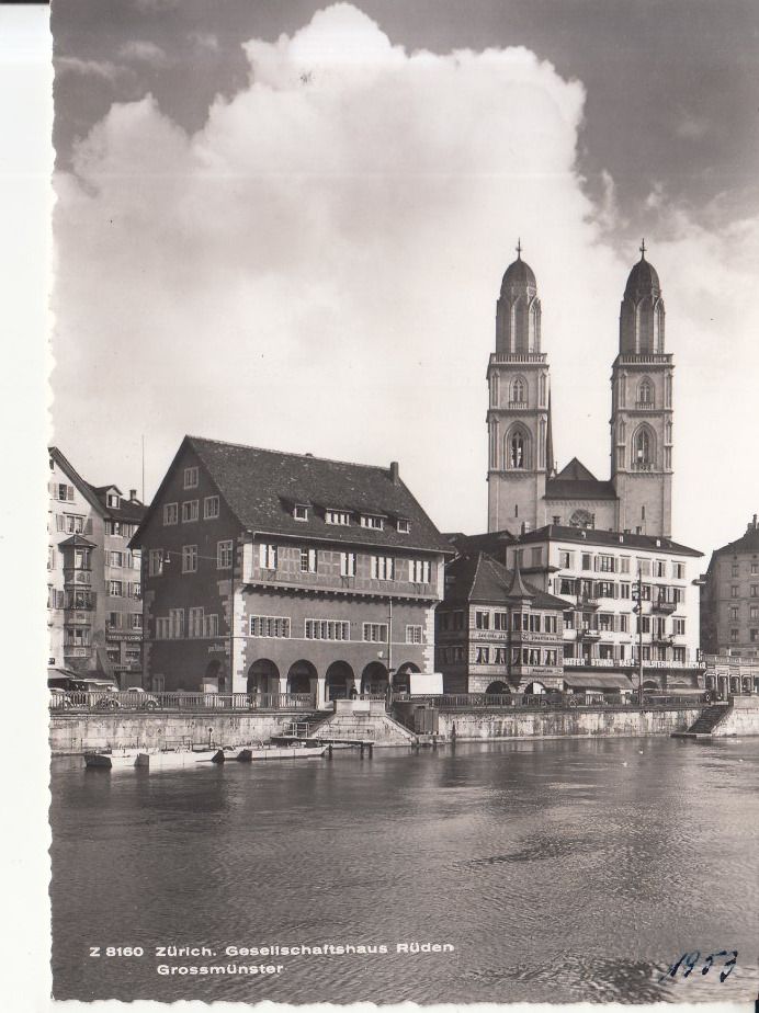 Cartoline postali: Zürich Rüden 1953 – Usato da Bürglen TG venduto da StampGraf