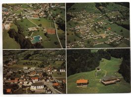 4-Bild-AK GOMMISWALD Flugaufnahme Photoswissair