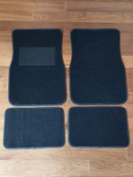 Fussmatten Schwarz, 4er Set, neu und ungebraucht
