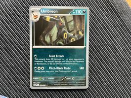 Pokemon Umbreon Pokeball Prismatic Evolutions near Mint