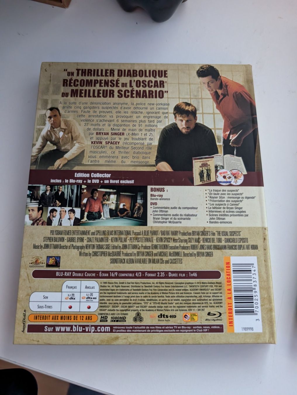 Alle DVDs: The Usual Suspects - Blu Ray digibook Collectors Edition – Gebraucht aus Hünenberg See von SpecialEditionGaming 1