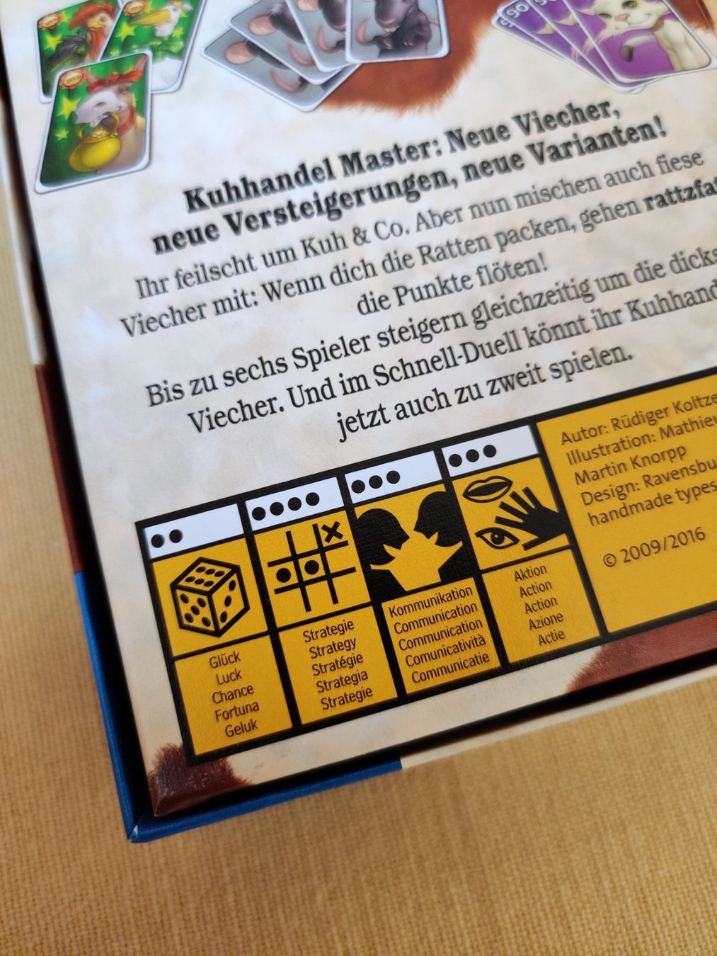 Spiele: Kuhhandel Master, Kartenspiel Ravensburger – Gebraucht aus Schachen b. Reute von  3