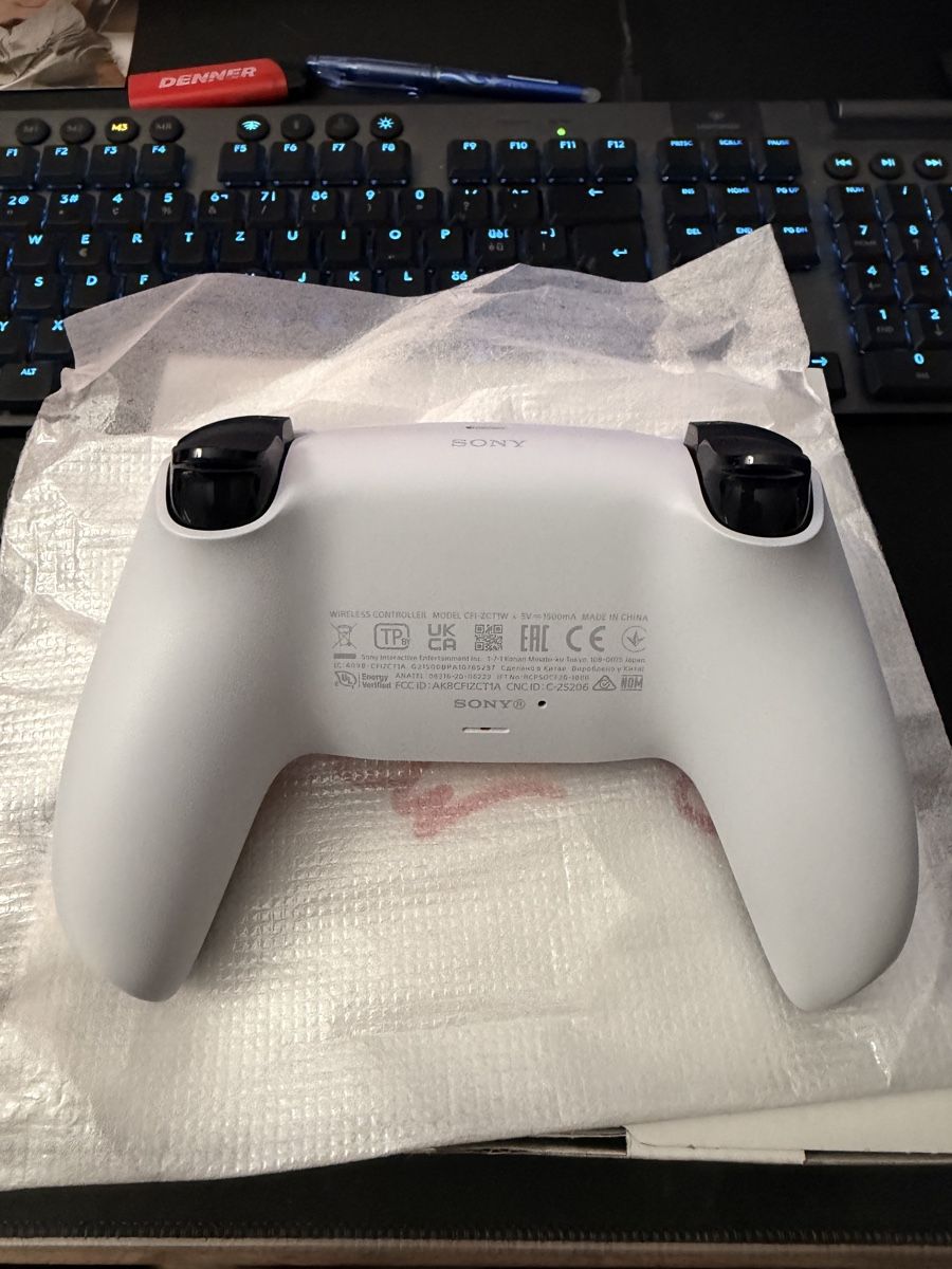 Sony Controller: PS5 DualSense Controller Original Weiss – Neu (gemäss Beschreibung) aus Selzach von SiendoGaming 1