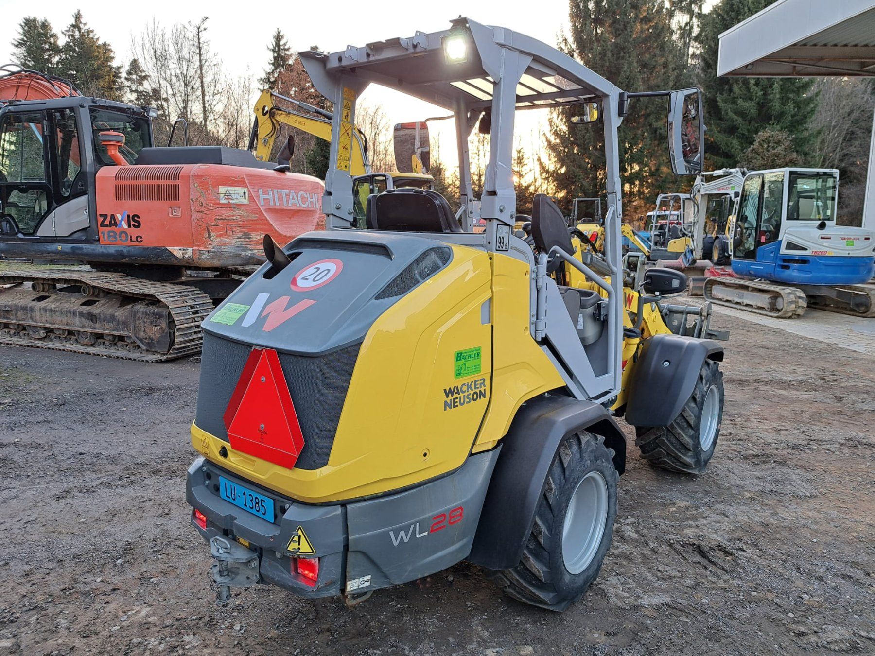 Weidemann Caricatori: Radlader Wacker Neuson WL28 – Usato da Rain venduto da Bob1000 1