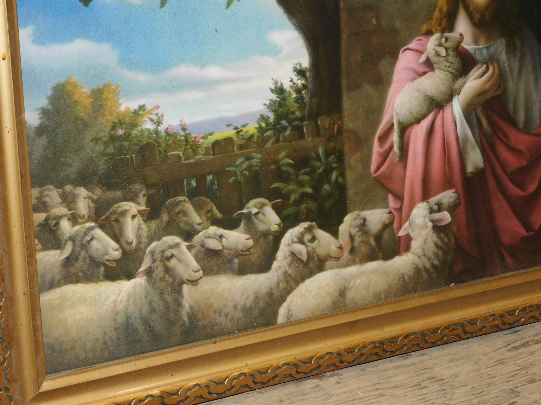 Poster & Bilder: Graphik Religion altes grosses relig. Bild – Gebraucht aus Sursee von 76 2