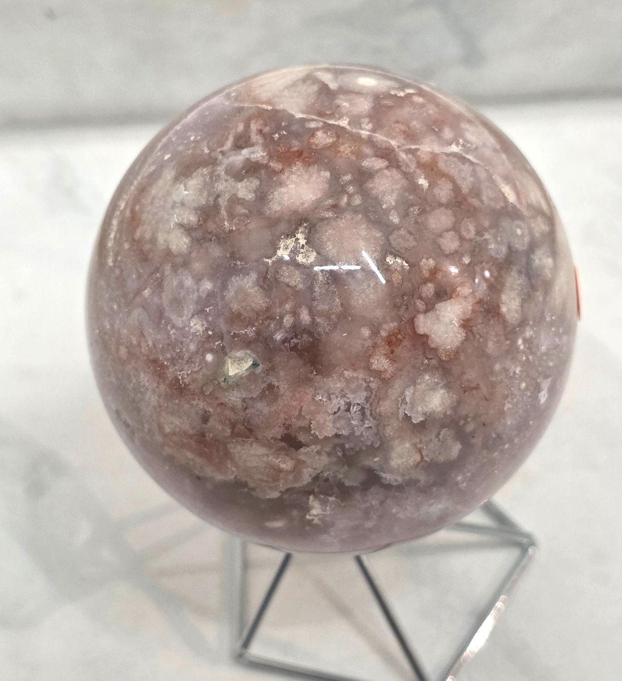 Minerali & Pietre curative: Pink Amethyst Kugel 70mm 444g – Nuovo e nell'imballaggio originale da Matzingen venduto da Shay_Crystalz 2